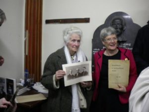 Mossie Whelan and Helen Litton at Litton Lecture on Tom Clarke.